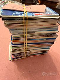 400 schede telefoniche diverse