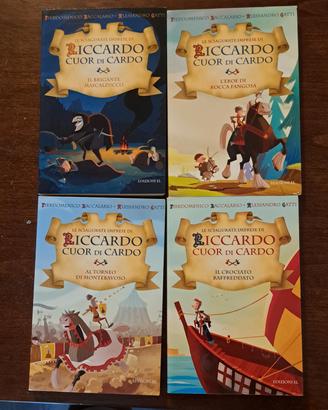 Riccardo cuor di Cardo - 4 libri
