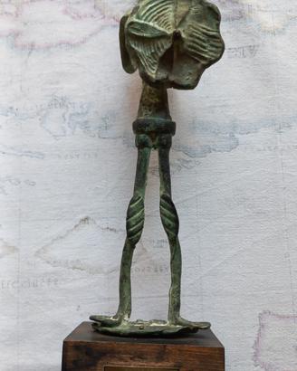 Scultura bronzo sarda Franco d'Aspro Anni '50