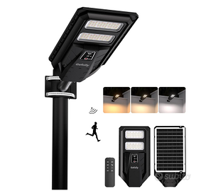 Lampione Solare LED Esterno