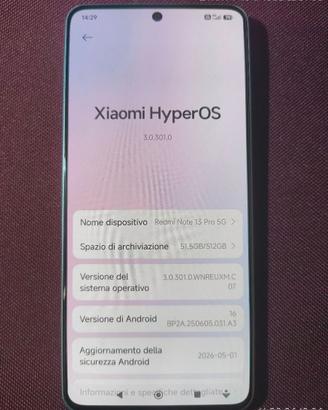 Xiaomi Redmi Note 13 Pro 5G 12+12Gb ram 512 Gb rom