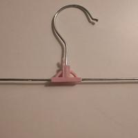 Grucce  con clip antiscivolo e salvaspazio