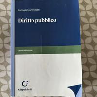 Libro di Diritto pubblico di Raffaele Manfrellotti