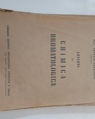 Chimica bromatologica  1922