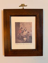 Quadro Vintage “Venezia Rio S.Barnaba”-30x25 cm