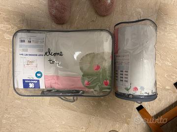 piumone e paracolpi lettino abbinati