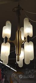 Lampadario anni 70 6 luci