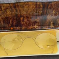 Occhiali vintage da vetrina Armani anni ’80 
