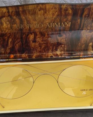 Occhiali vintage da vetrina Armani anni ’80 