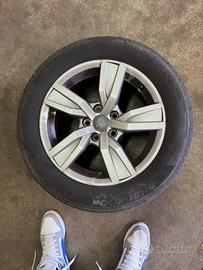 4 cerchi in lega Audi A4 + gomme invernali