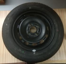 Cerchio con Gomma 175/65 R14 come Nuovo