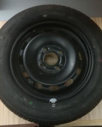 Cerchio con Gomma 175/65 R14 come Nuovo