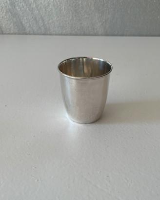 Bicchierino liquore d'epoca in Argento 800