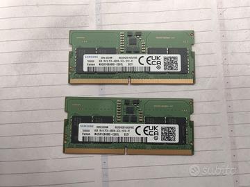 RAM Samsung DDR5 8gb PC5-4800B