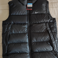 giacca senza maniche Nike taglia M piuma naturale