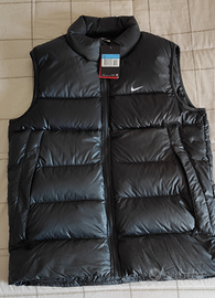 giacca senza maniche Nike taglia M piuma naturale