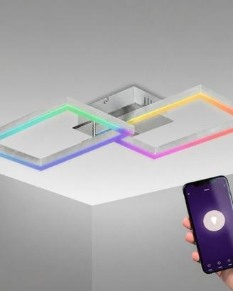 B.K.Licht Plafoniera LED soffitto moderna