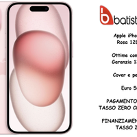 Apple  iPhone 15 Rosa 128 GB