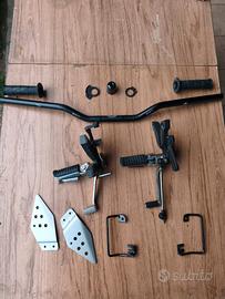 scarico originale più accessori Kawasaki z750