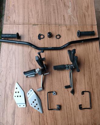 scarico originale più accessori Kawasaki z750