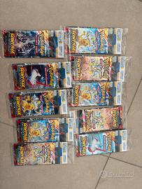 10 Buste Pokemon Scintille Folgoranti Marzo 2025