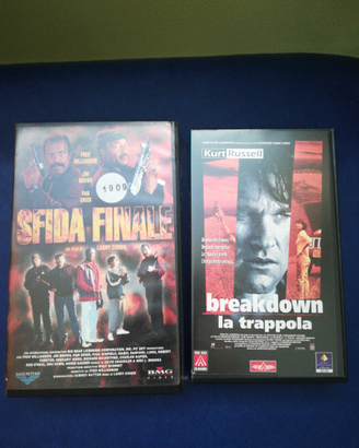 2 VHS sfida finale+breakdown la trappola