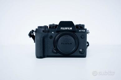 Fujifilm xt-3 (solo corpo) con 5 batterie