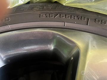 Cerchi  da 18 con gomme
