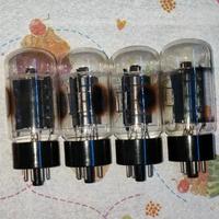 4 VALVOLE 6L6GB DD GETTER BLACK PLATE  GENERAL ELE