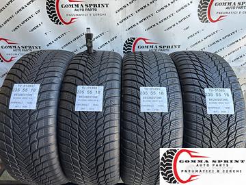 4 PNEUMATICI 235/55 R18 BRIDGESTONE INVERNALI