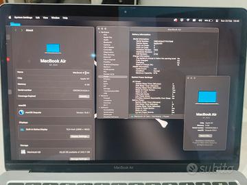 MacBook air m1 + magic mouse Type C black