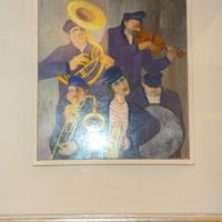 Olio su tavola Maestro Giancarlo Vaccarezza