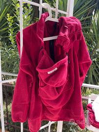 Giacca in pile x portare bimbi con fascia/marsupio