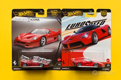 Hot Wheels Premium Ferrari Set - F50 & LaFerrari