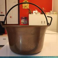 PAIOLO IN RAME LUCIDATO