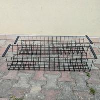 2 fioriere portavasi in ferro