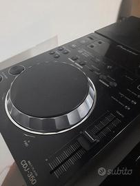cdj 350 più mixer djm 350 più base e case pioneer 