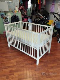 Lettino Ikea Sniglar con materasso