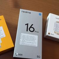 Realme 16 pro plus 12/512 , alimentatore e cuffie