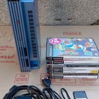 Consolle PlayStation 2 Azzurra 