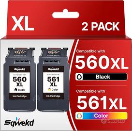 Cartucce PG-560 XL CL-561XL per Canon Pixma