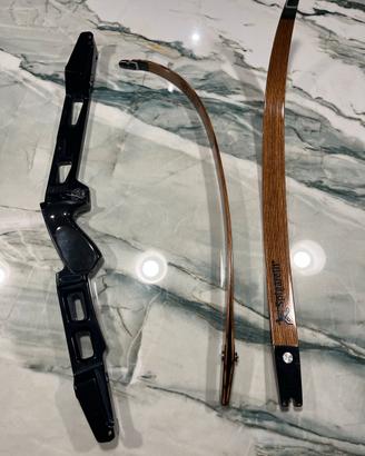 Arco in legno Spigarelli 70'' 34# con valigia