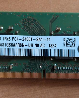 MEMORIA RAM 8GB DDR4 SO-DIMM 2400