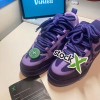 scarpe LV skate viola