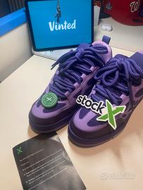 scarpe LV skate viola