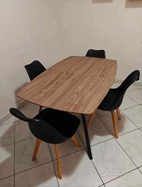 Tavolo estensibile rovere