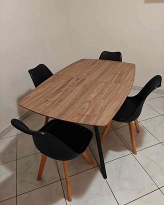 Tavolo estensibile rovere