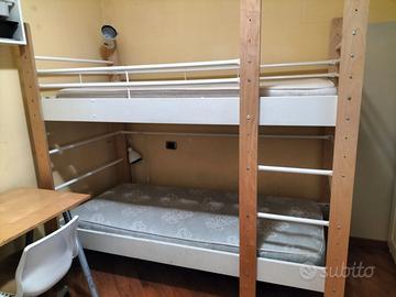 Letto a castello Ikea  e scrivania