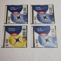 3 CD-R e 1 DVD-R 