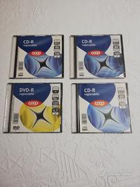 3 CD-R e 1 DVD-R 